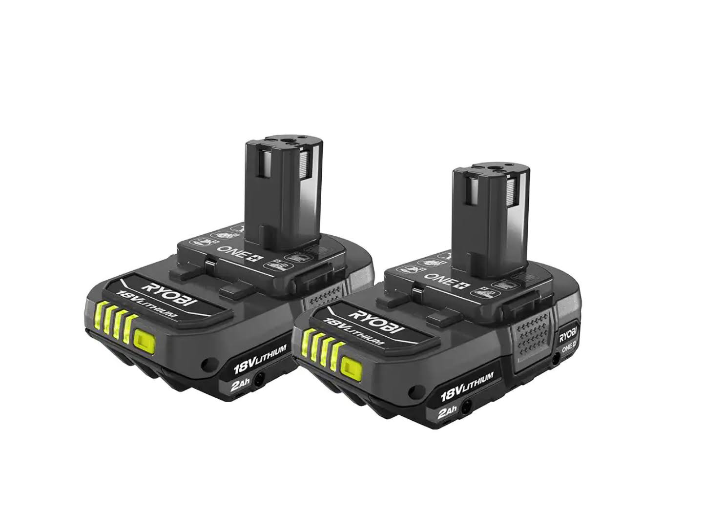 PBP2006 ONE+ 18V Lithium-Ion 2.0 Ah Compact Battery (2-Pack)