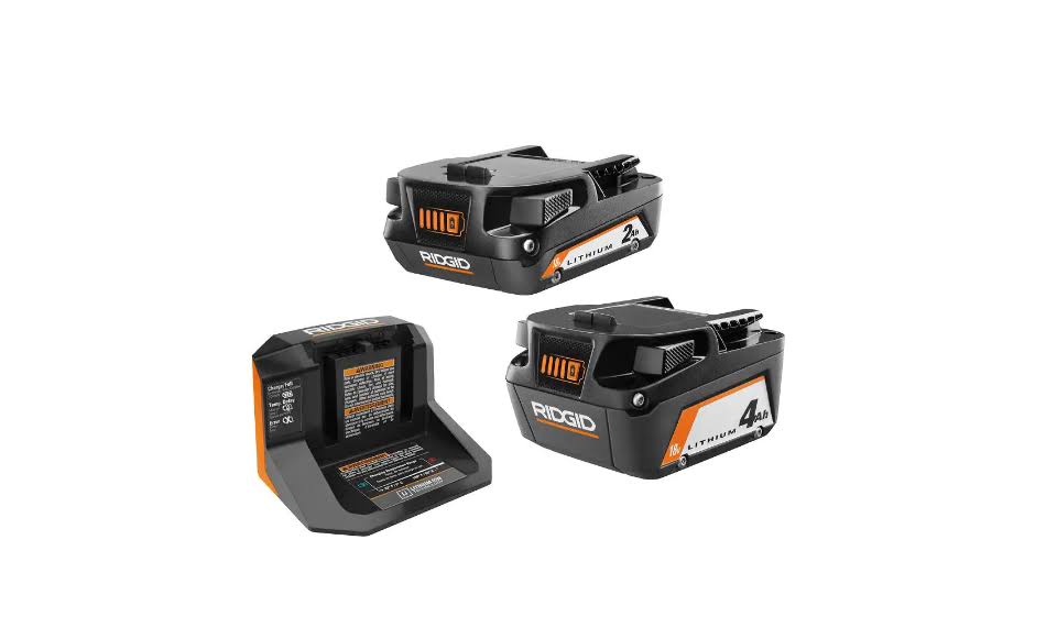 AC87024SB2 18V Lithium-Ion (1) 4.0 Ah Battery, (1) 2.0 Ah Battery, and 18V Charger