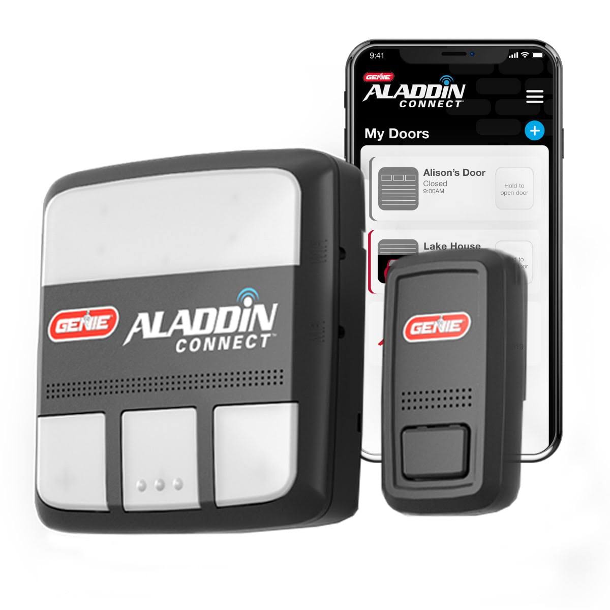 Aladdin Connect Smartphone Enabled Garage Door Controller (Retrofit-Kit)   Universal works with most major brand garage door openers
