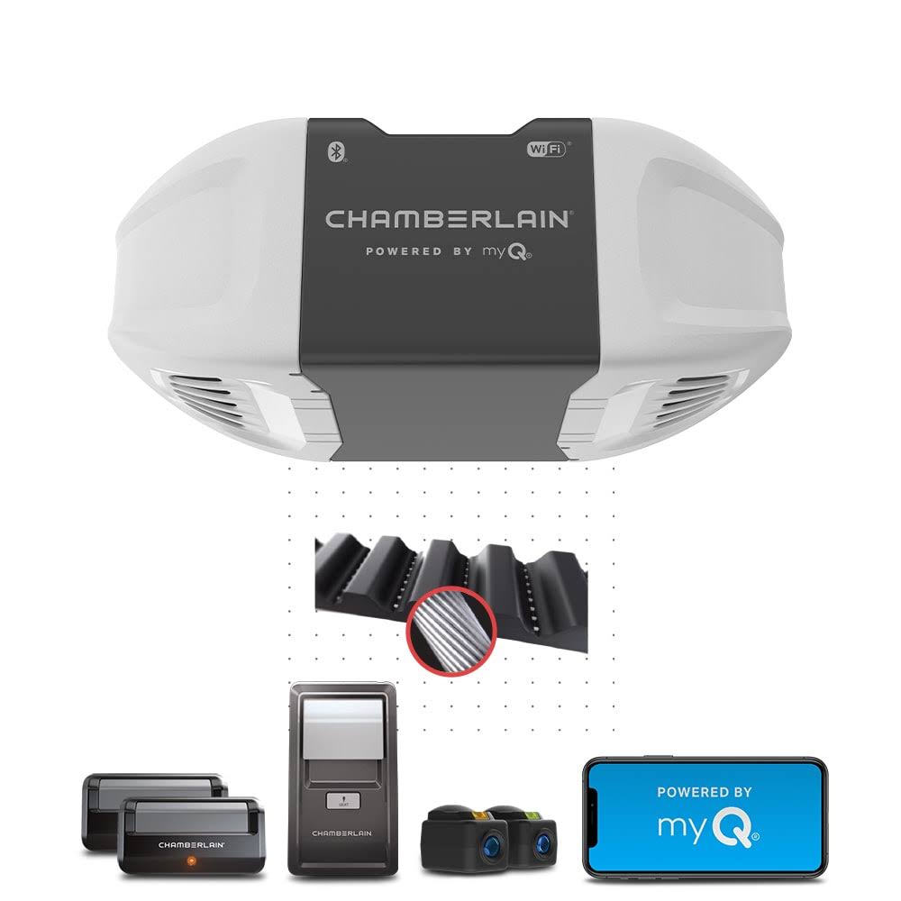 0.5-HP Smart Belt Drive Garage Door Opener Works with Myq Wi-fi Compatibility