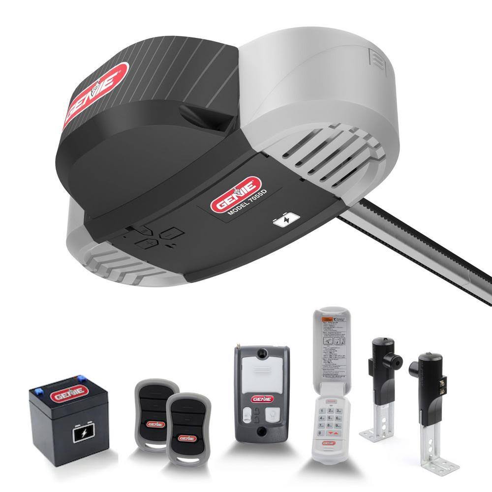 7055D-TKSV Signature Series 1-1/4 HPc Ultra-Quiet Belt Drive Garage Door Opener with Battery Backup