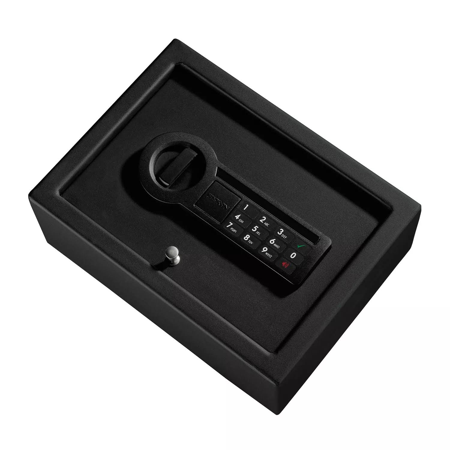 Stack-On Drawer Safe with Electronic Lock   Black