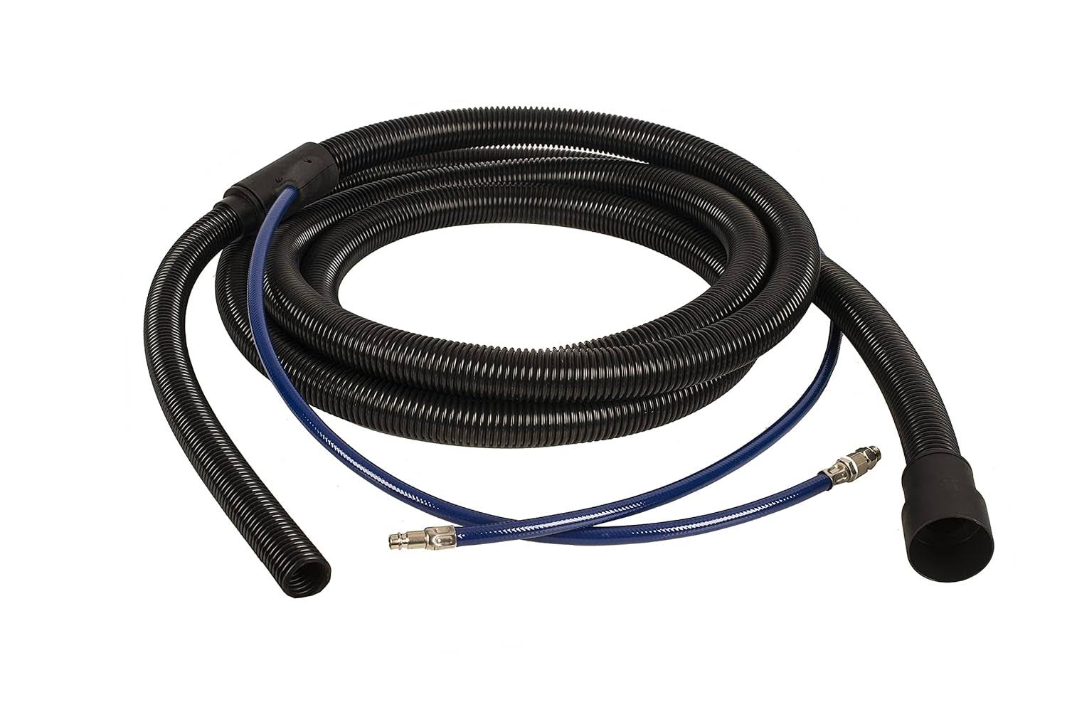 Mirka MV-412HA 1-1/4-Inch by 12-Feet Coaxial Air Supply/Vacuum Hose, Black