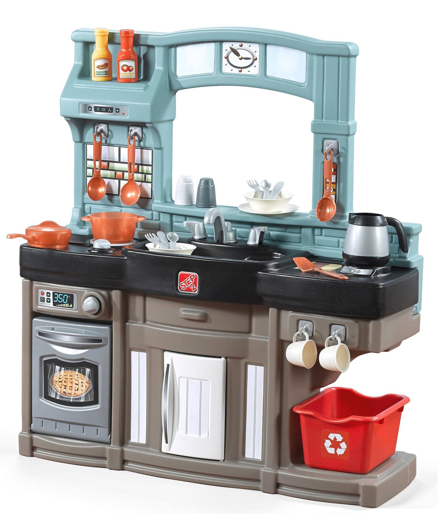 Pretend Play Kids Best Chef s Toy Cooking Kitchen Set with Accessories