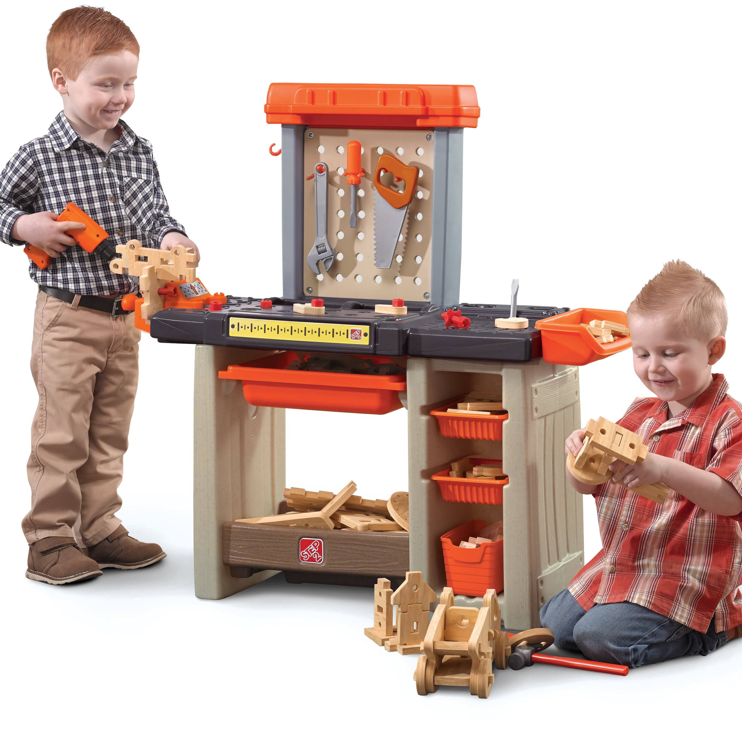 Handyman Plastic Toddler Workbench and Play Tools for Girls and Boys