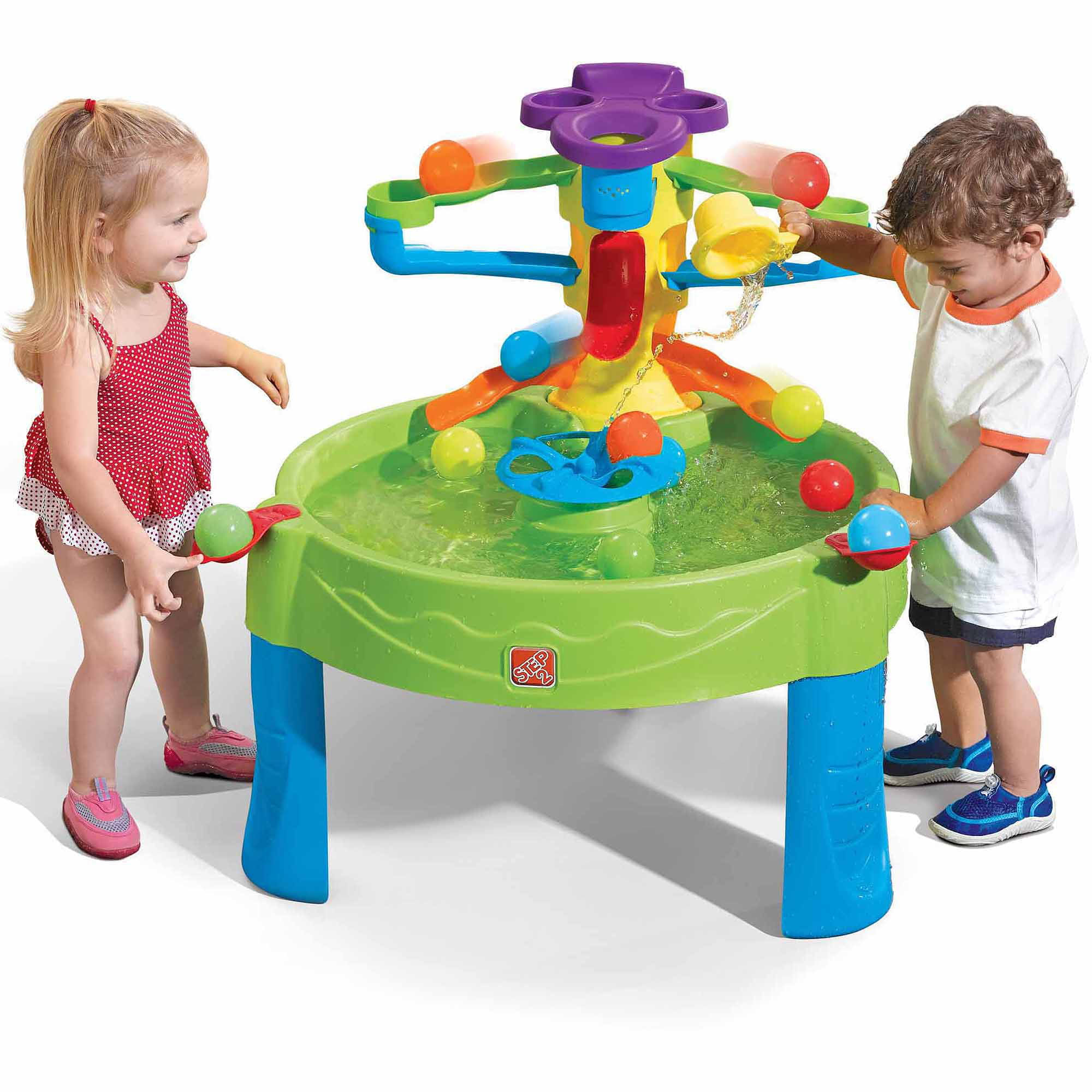 Busy Ball Water Table With Ten Balls And Water Scoops