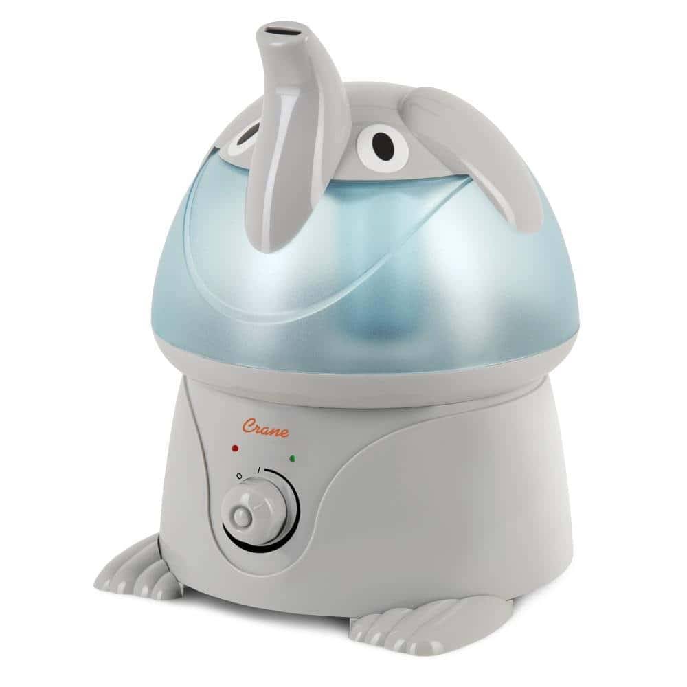 Crane Adorables 1-Gallons Tabletop Cool Mist Humidifier (For Rooms Up To 500-sq ft)