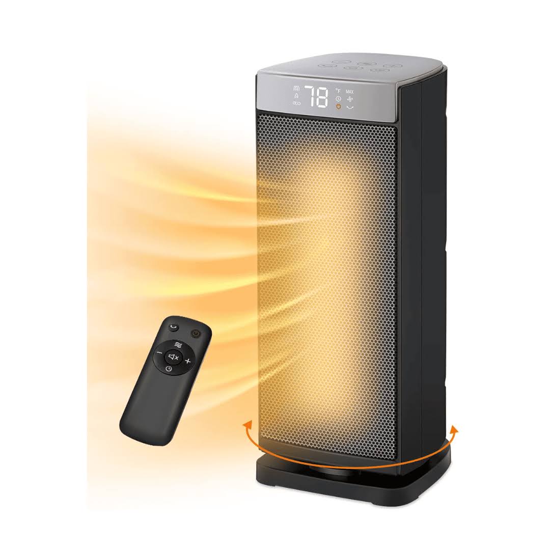 Sunnote Space Heater for Indoor Use, 1500W Fast Heating, Electric   Portable Ceramic Heaters