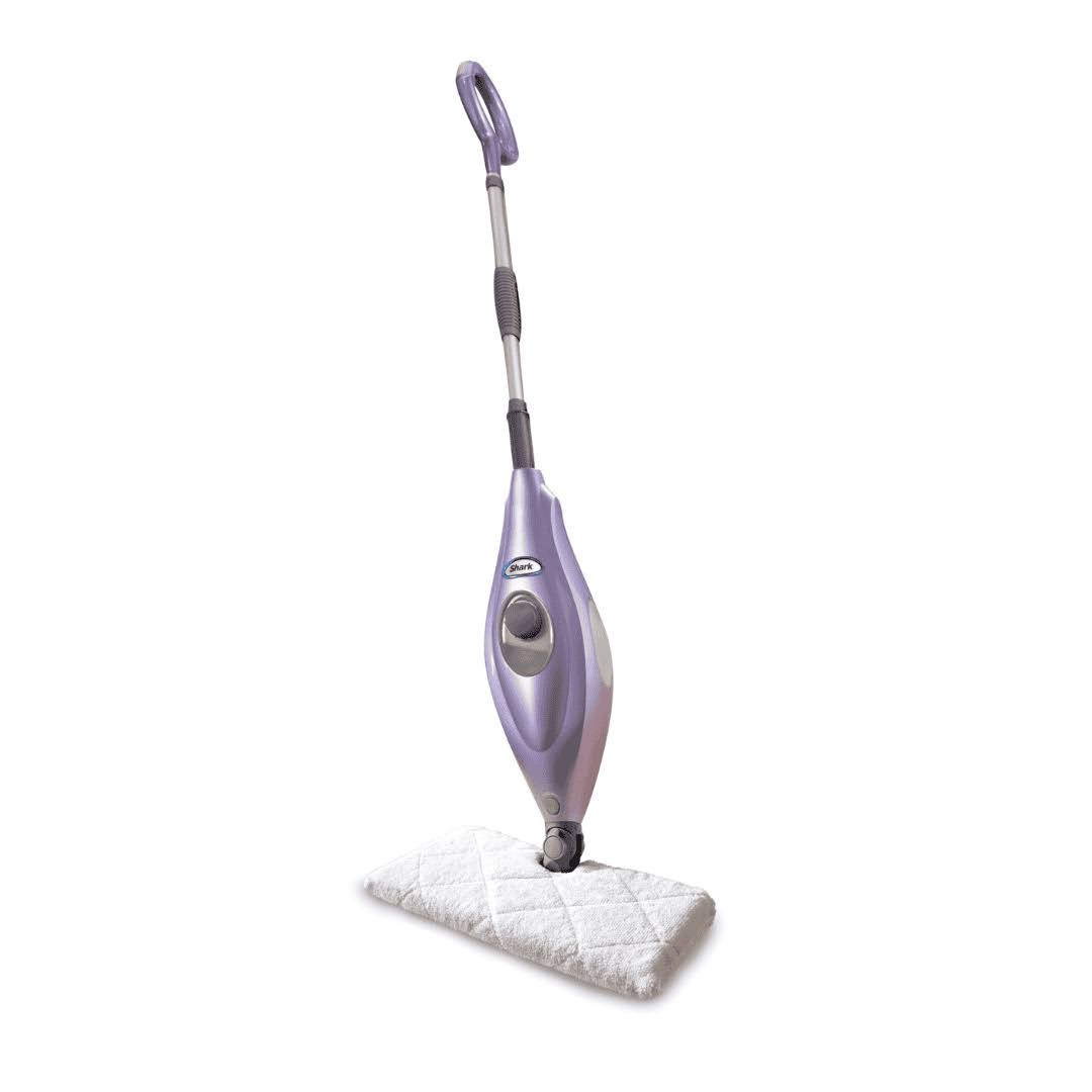 S3501 Steam Pocket Mop Hard Floor Cleaner, Soft-Grip Handle and Powerful Steam, Purple