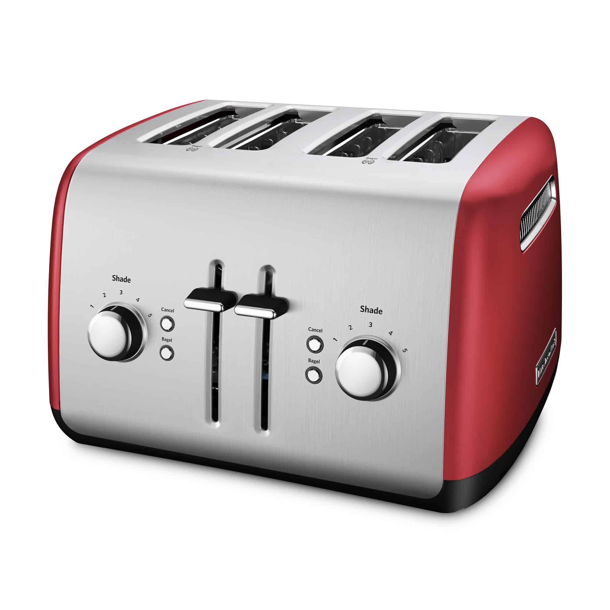 4-Slice Red 1440-Watt Toaster