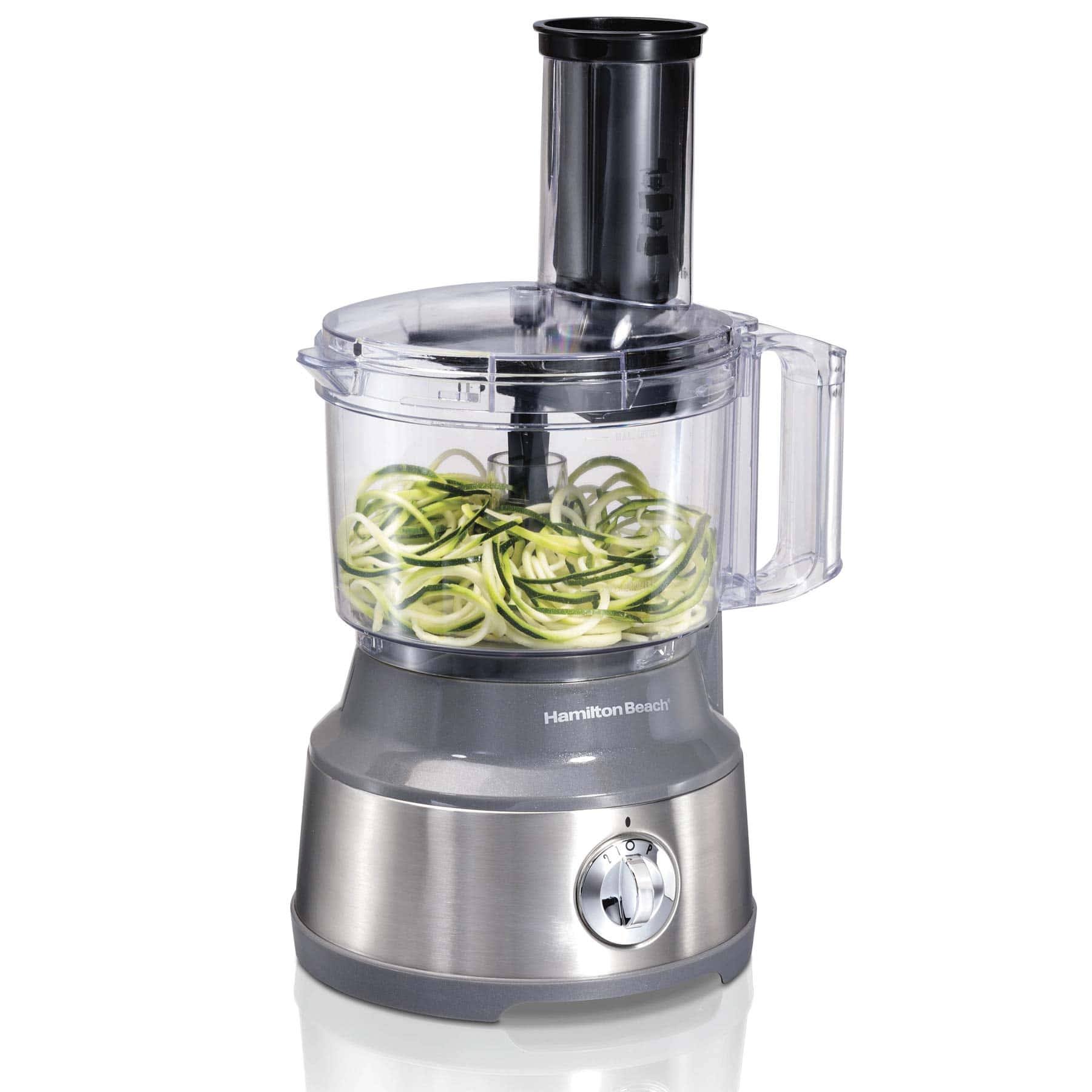 Food Processor   Vegetable Chopper, Grey and Stainless Steel (70735)