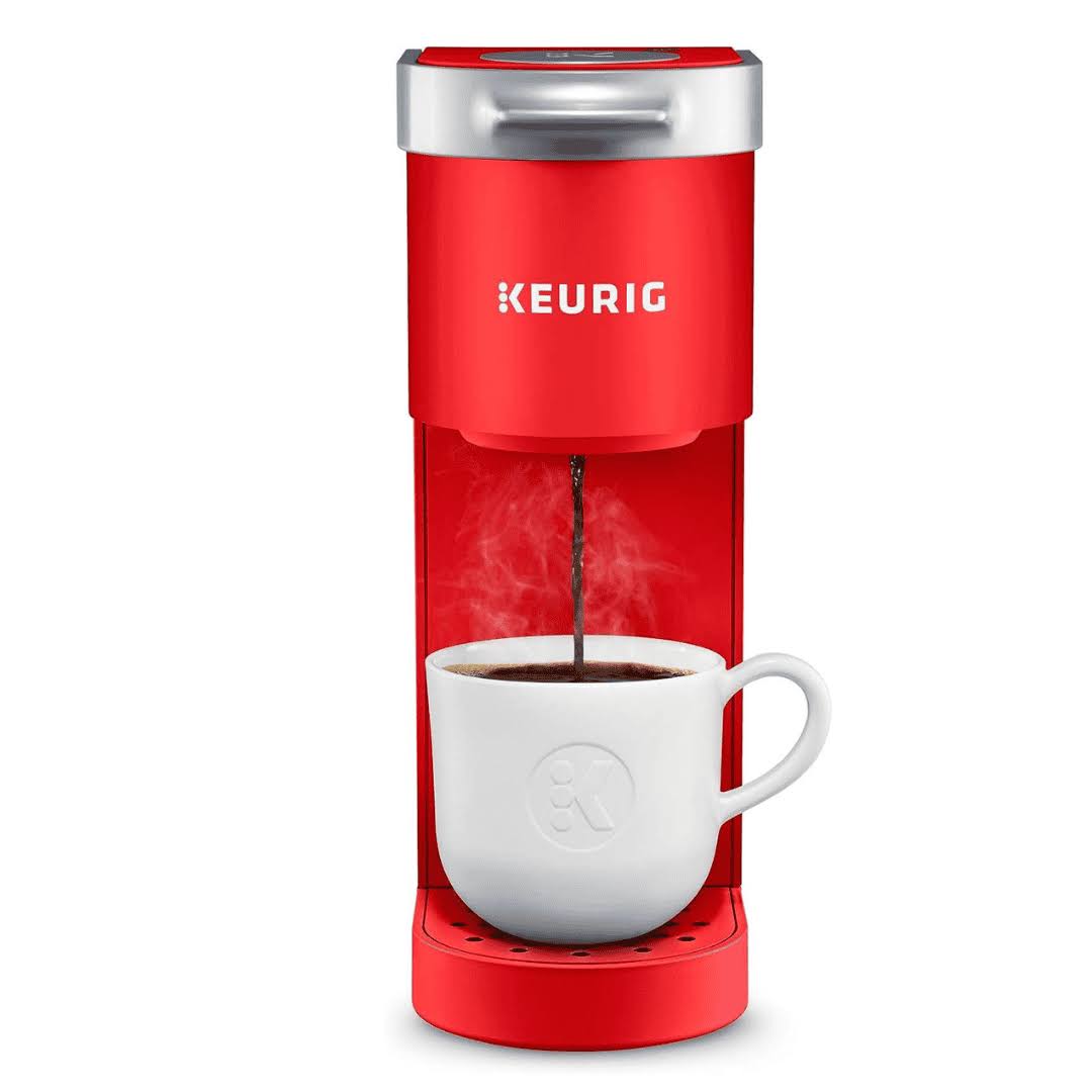 K-Mini Single Serve K-Cup Pod Coffee Maker, Poppy Red
