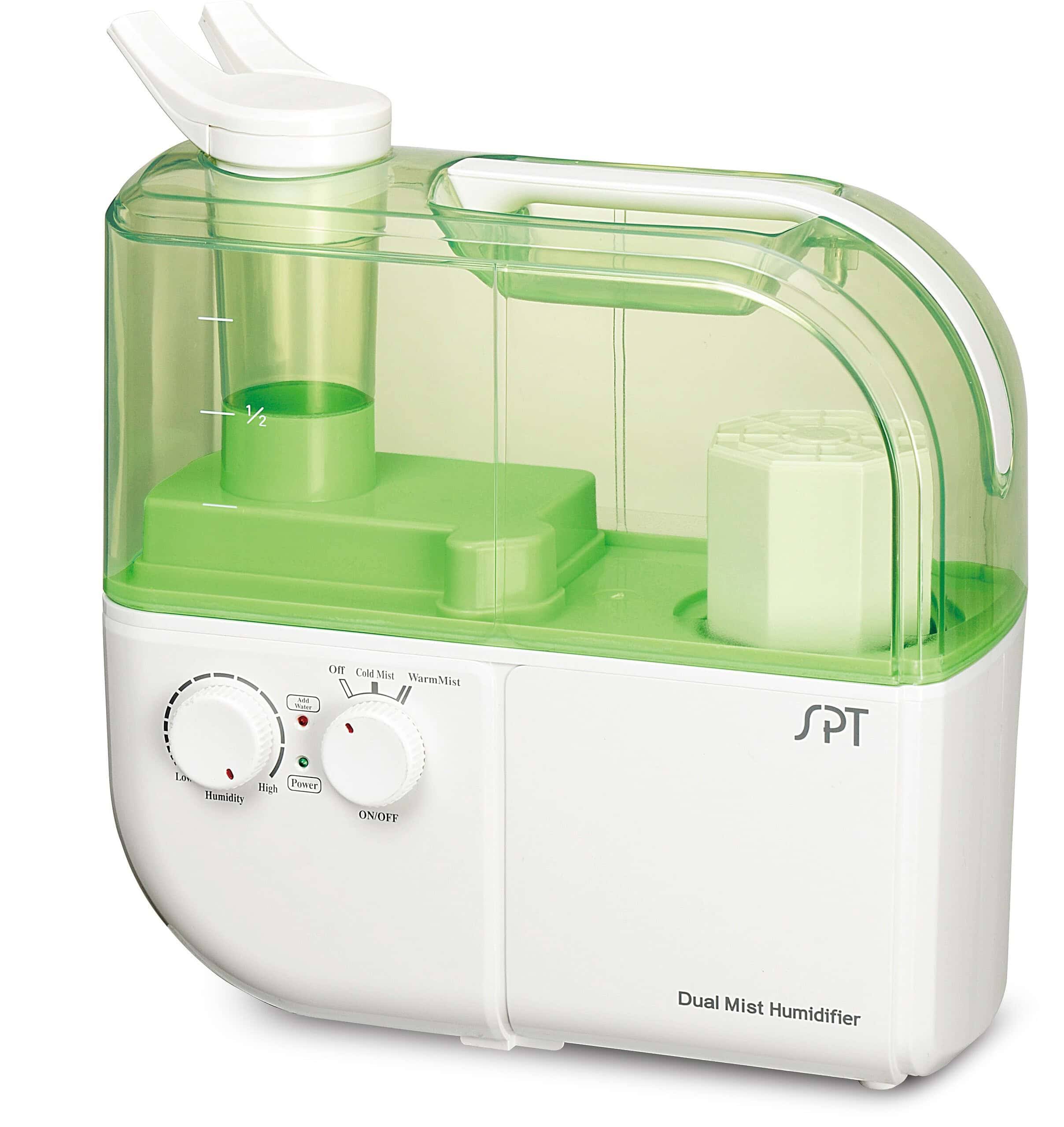 SPT 1-Gallons Tabletop Cool Mist/Warm Mist Humidifier (For Rooms Up To 500-sq ft)