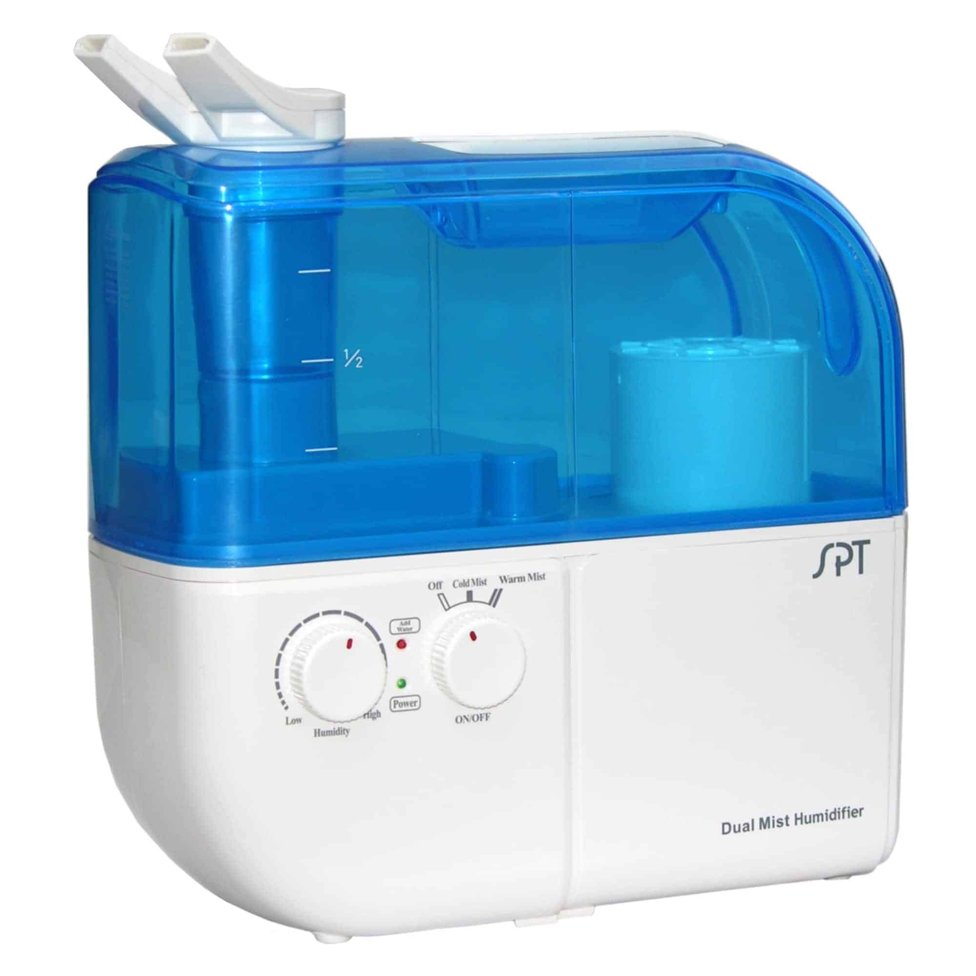 SPT 1-Gallons Tabletop Cool Mist/Warm Mist Humidifier (For Rooms Up To 500-sq ft)