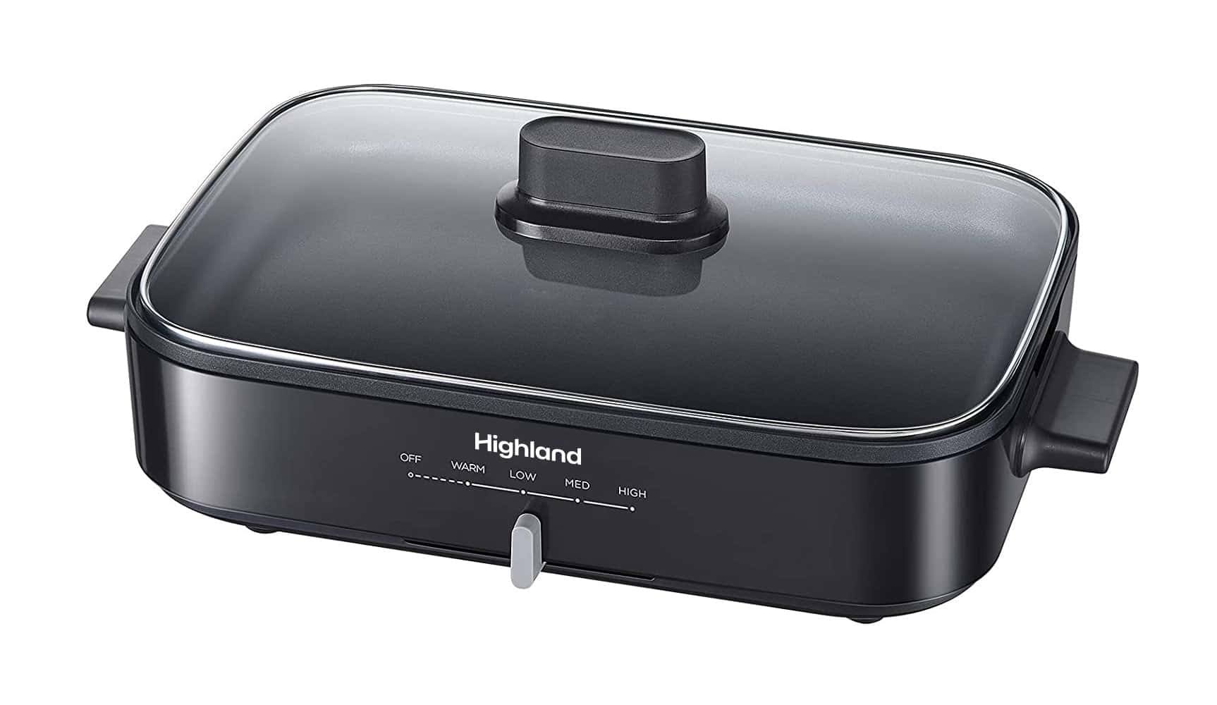 Highland 12-in L x 8.66-in W 1300-Watt Non-stick Electric Skillet