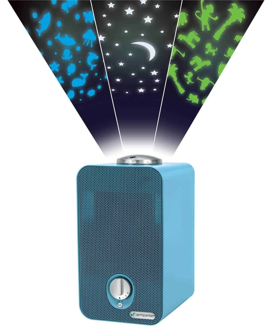 GermGuardian 3-Speed Blue HEPA and Uv Air Purifier (Covers: 54-sq ft)