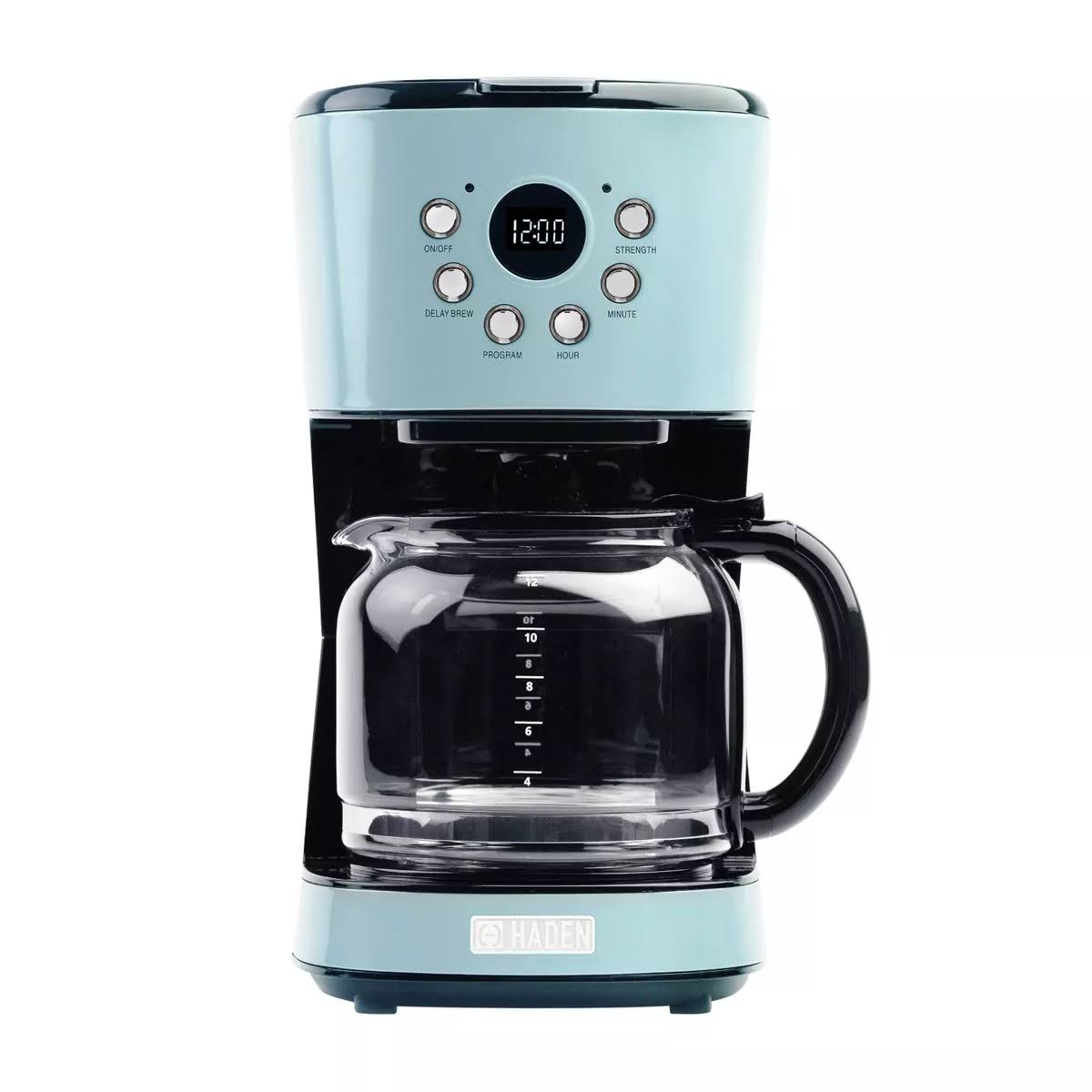 Haden 12-Cup Turquoise Residential Drip Coffee Maker