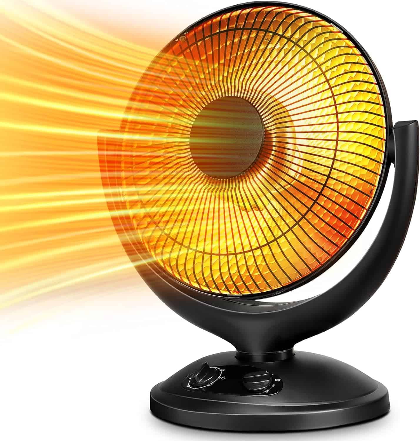 Kismile Oscillating Parabolic Space Heater