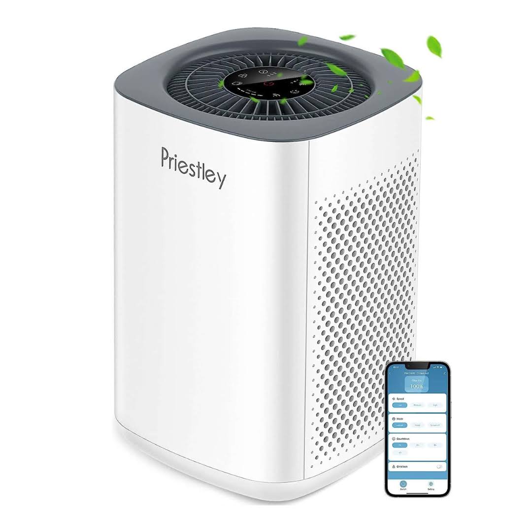 Air Purifiers for Home Large Room up to 1000 Ft, Smart WiFi Control, Removes 99.97% of Particles