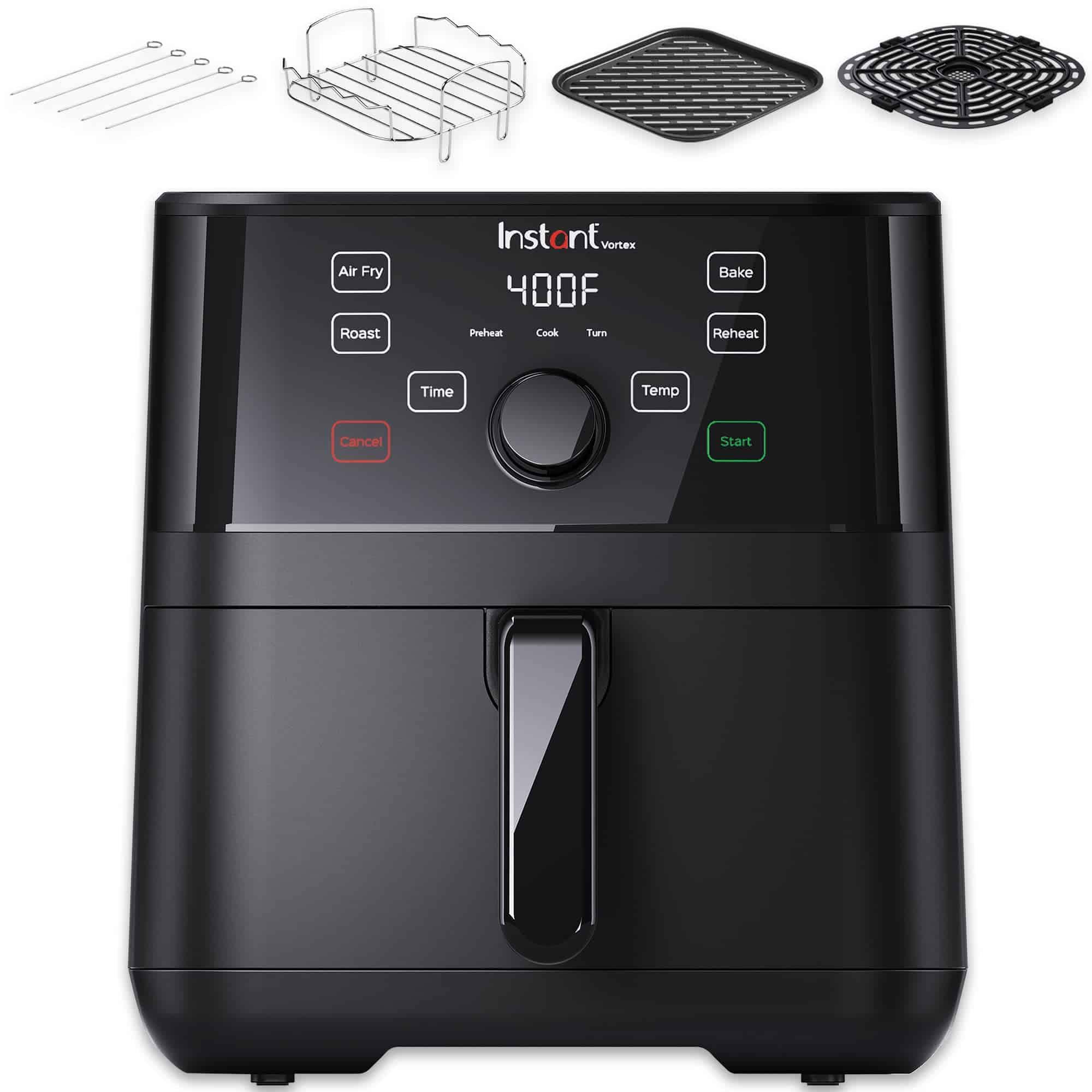 Pot 5.7-QT Air Fryer Oven with Accessories, From the Makers of  Pot, Customizable Smart Cooking Programs