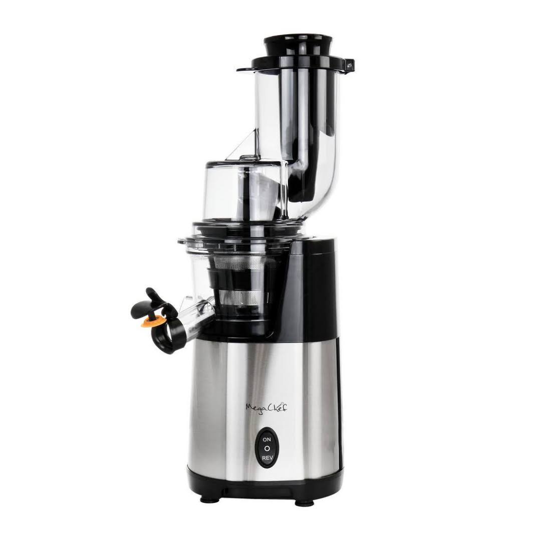 MegaChef 985117796M Pro Stainless Steel Slow Juicer