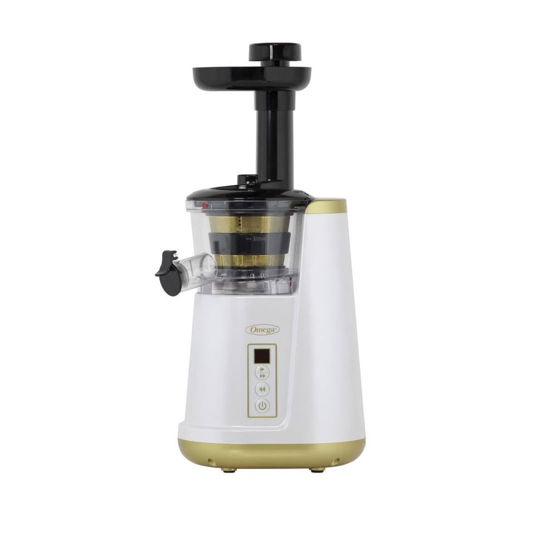 Omega JC3000WH13 Cold Press 365 Compact Masticating Vertical Juicer, in White