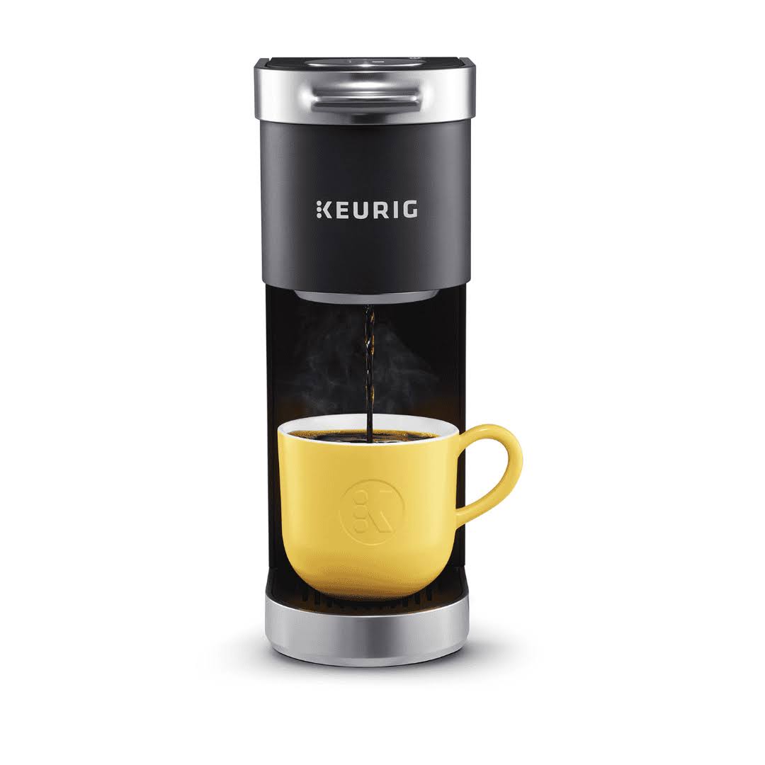 K-Mini Plus Single Serve K-Cup Pod Coffee Maker, Black