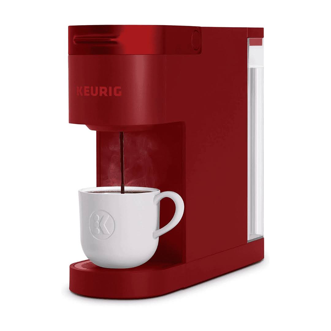 K- Slim Single Serve K-Cup Pod Coffee Maker, Multistream Technology, Scarlet Red