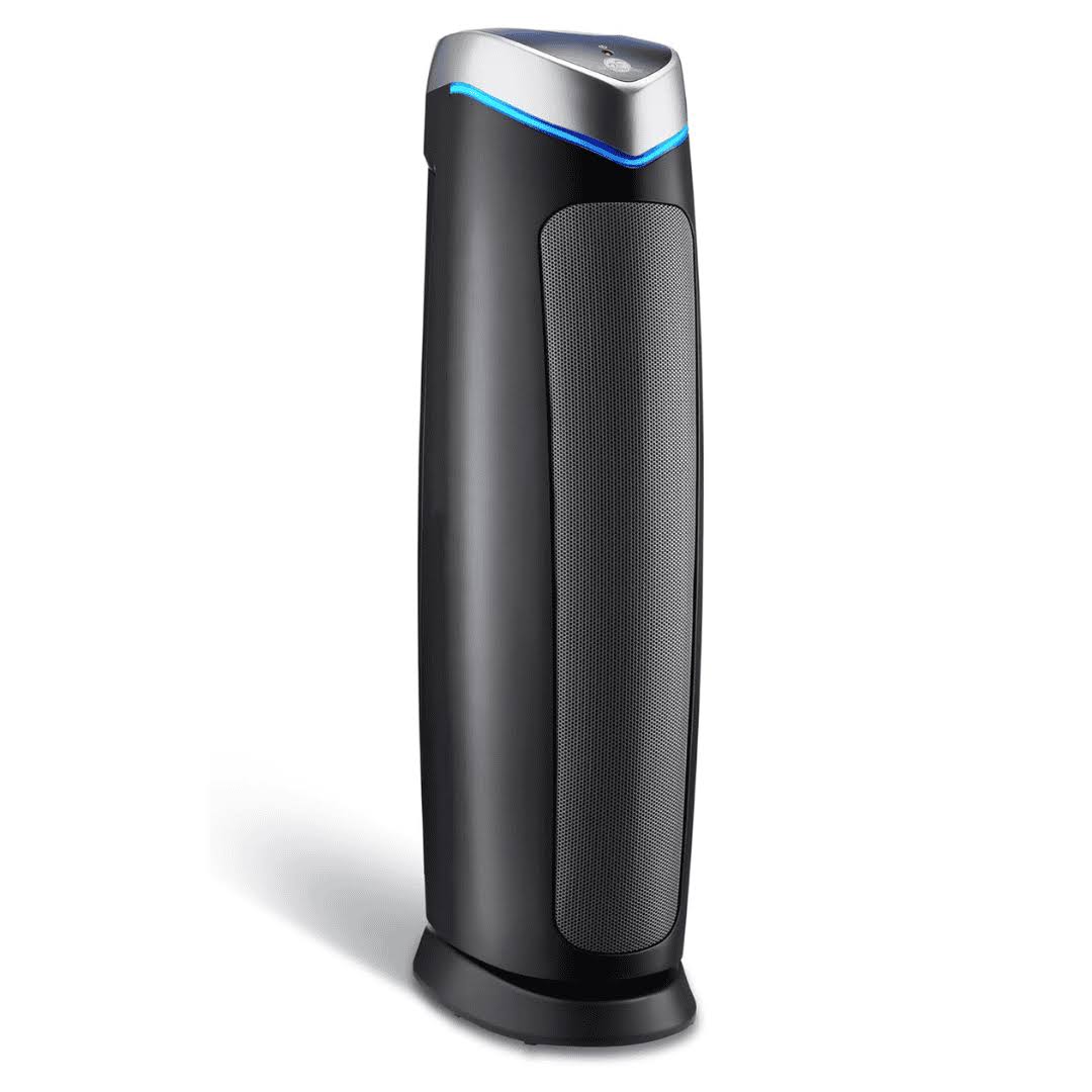 GermGuardian Air Purifier with HEPA 13 Pet Filter, Removes 99.97% of Pollutants, 28 , Gray, AC5250PT