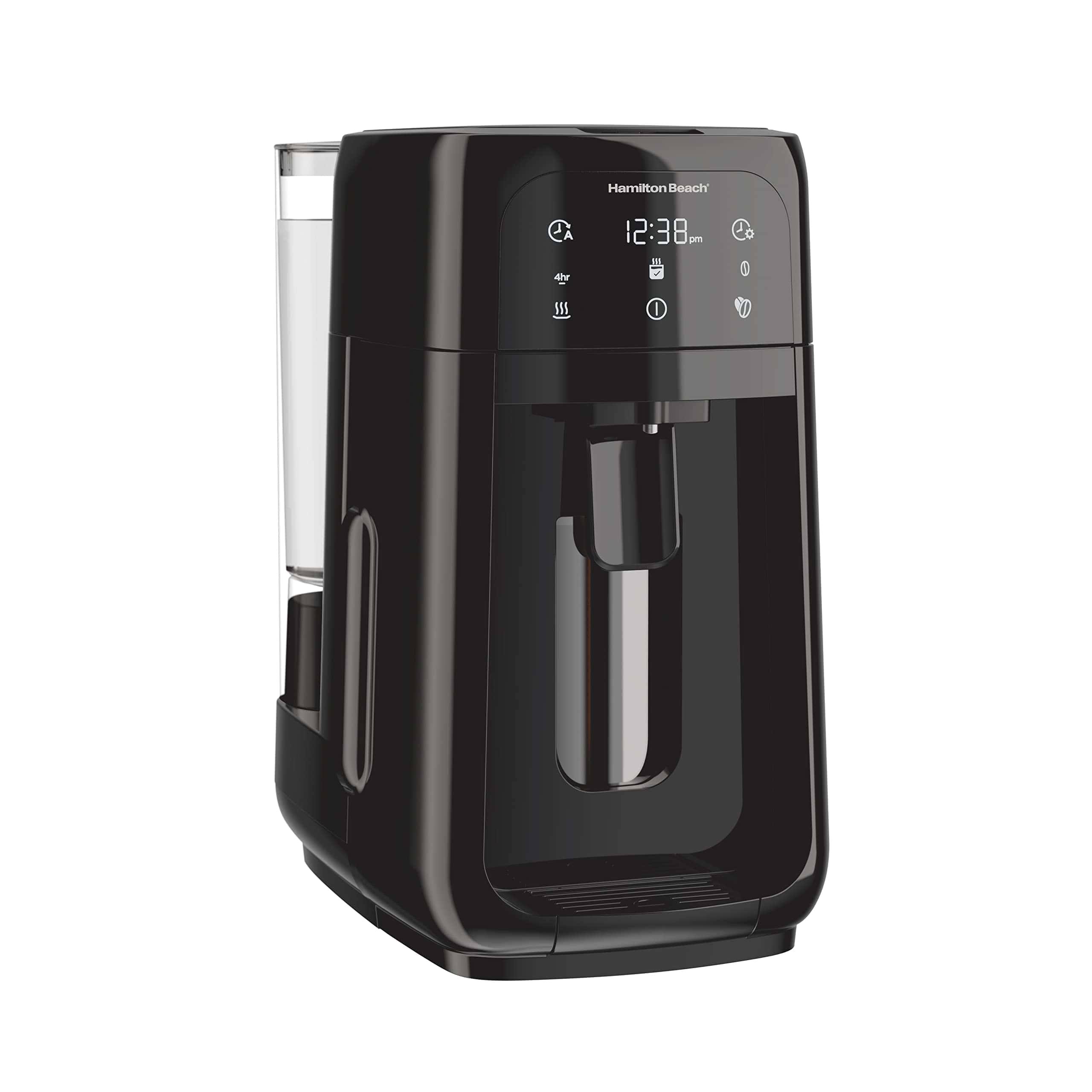One Press Programmable Dispensing Drip Coffee Maker, Black Next Gen (47600)