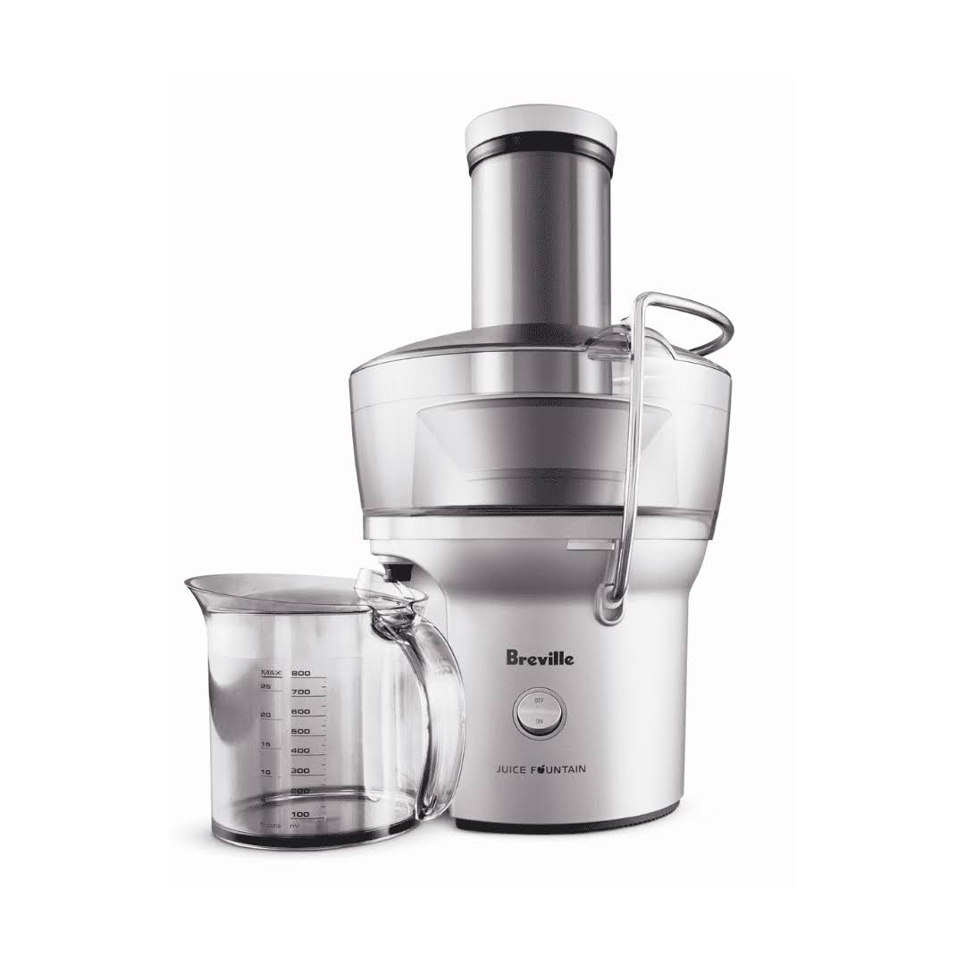 Juice Fountain Compact Juicer, Silver, BJE200XL, 10  x 10.5  x 16