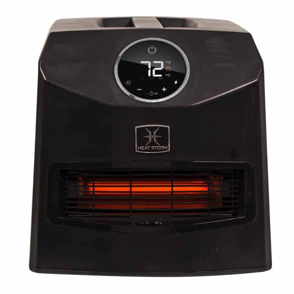 Heat Storm HS-1500-IMO Mojave 1,500-Watt Infrared Quartz Portable Heater with Built-In Thermostat and Over Heat Sensor
