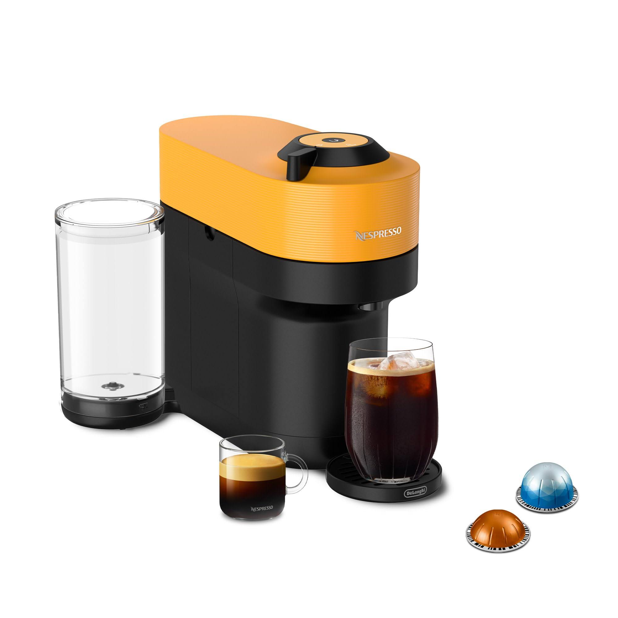 Pop+ Coffee and Espresso Machine by , Mango Yellow