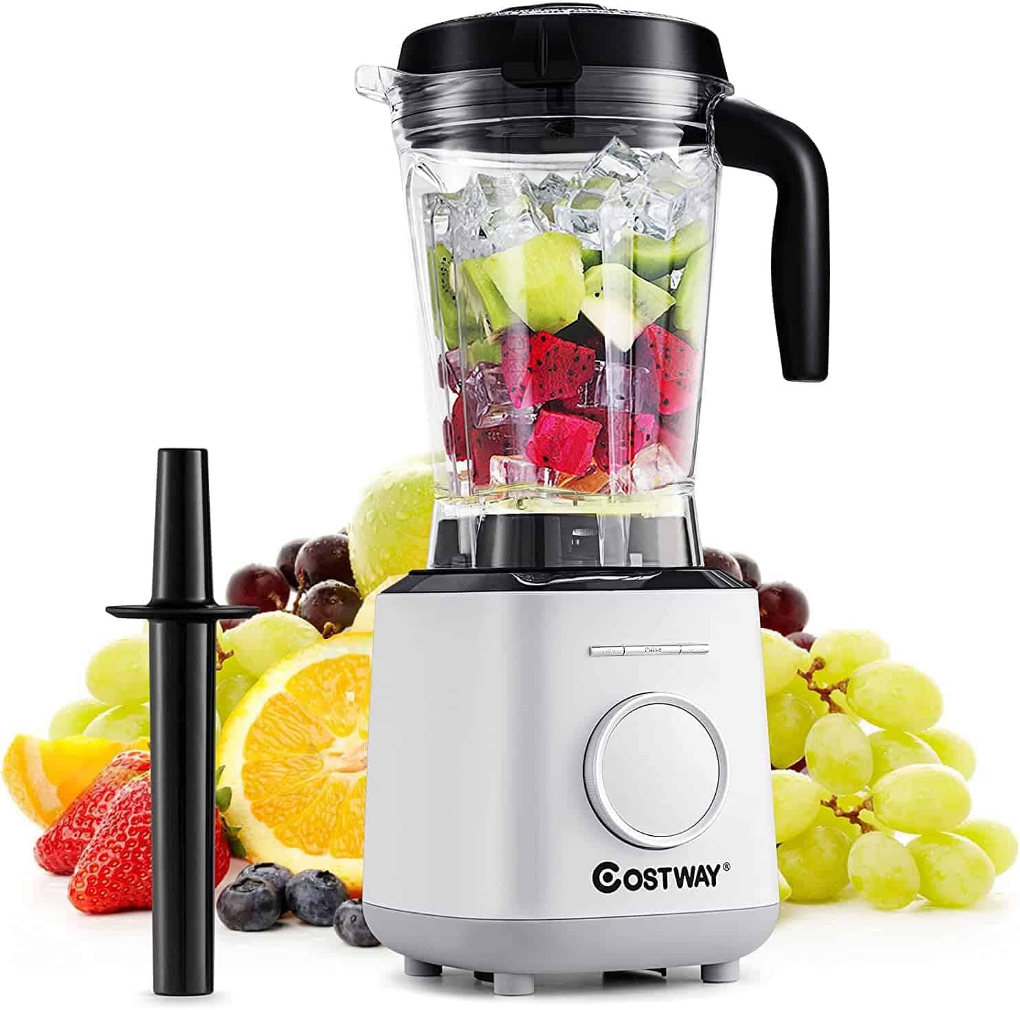 1500W Countertop Smoothies Blender with 10 Speed and 6 Pre-Setting Programs
