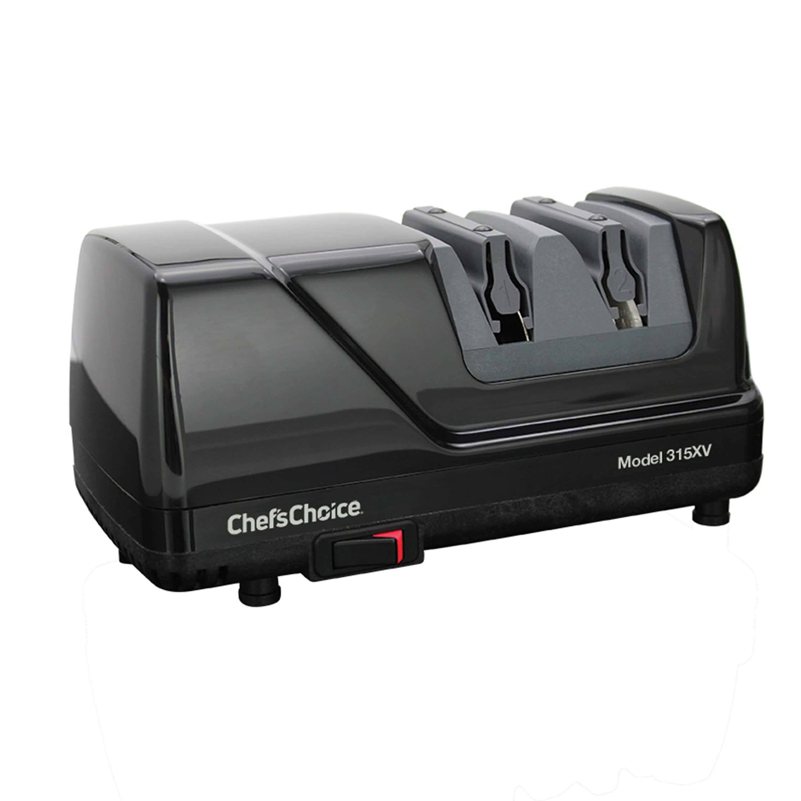 Chef schoice Diamond Hone Sharpener For 15 Degree Knives- Black