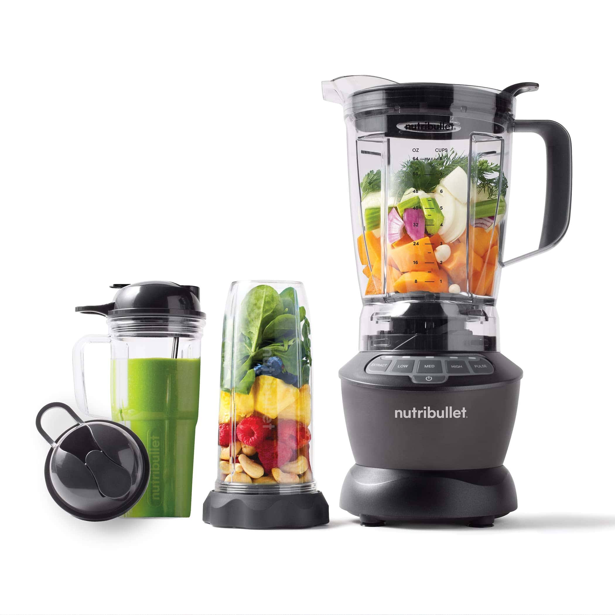 ZNBF30500Z Blender Combo 1200 Watt, 1200W, Dark Gray