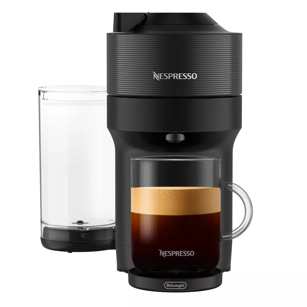 Pop+ Coffee Maker and Espresso Machine   Black
