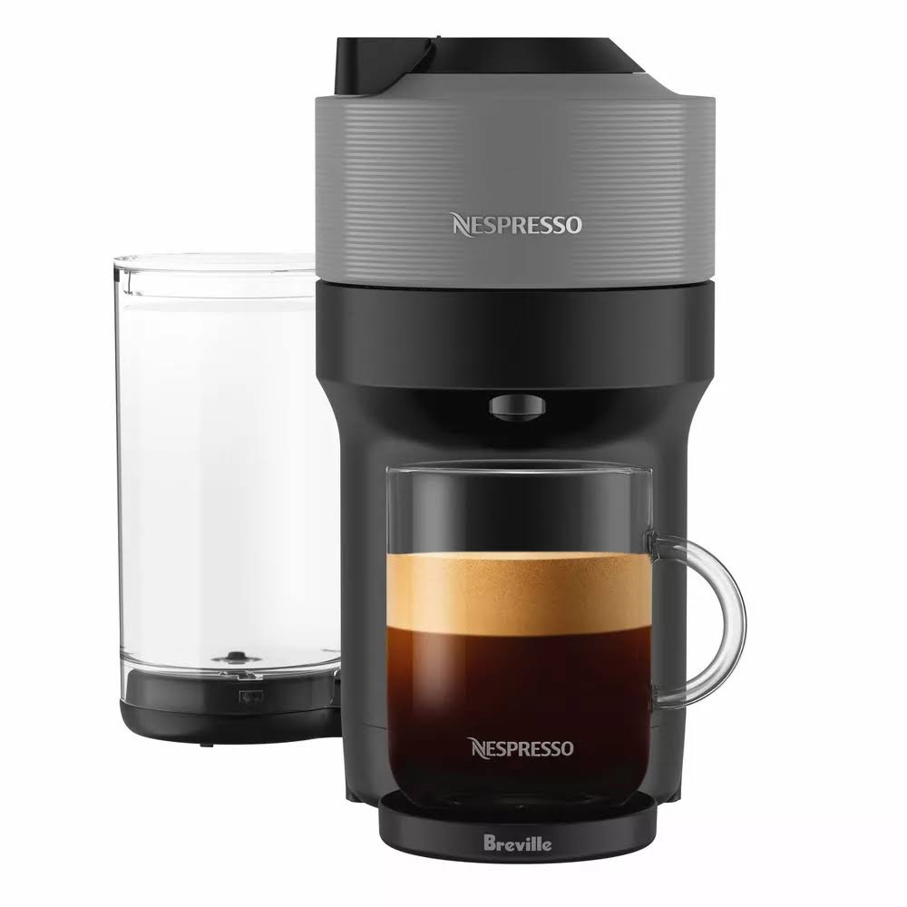 Pop+ Coffee Maker and Espresso Machine   Gray