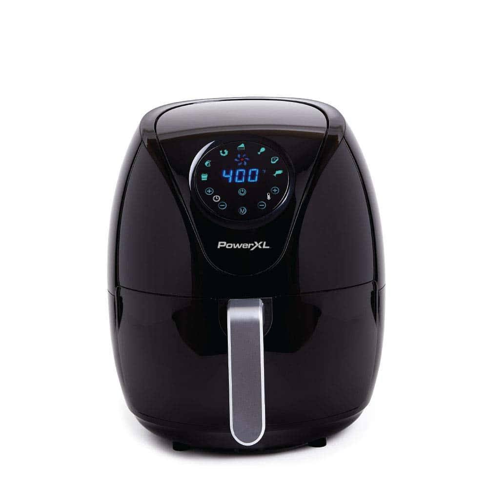 PowerXL Air Fryer 7 QT Maxx Classic, Extra Hot Air Fry, Black (7 Quart) (HF-196DT)