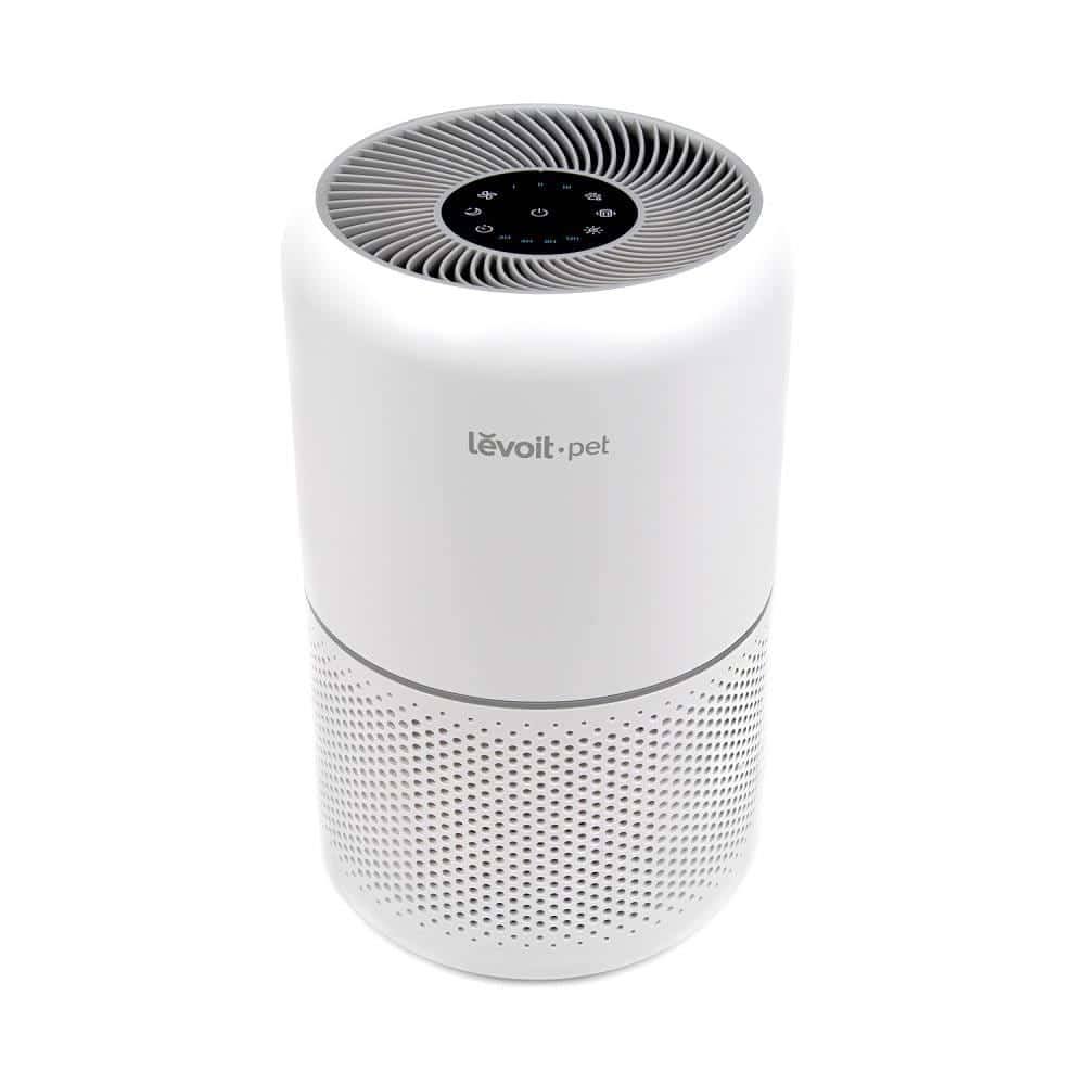 3-Speed White True HEPA Air Purifier (Covers: 219-sq ft)