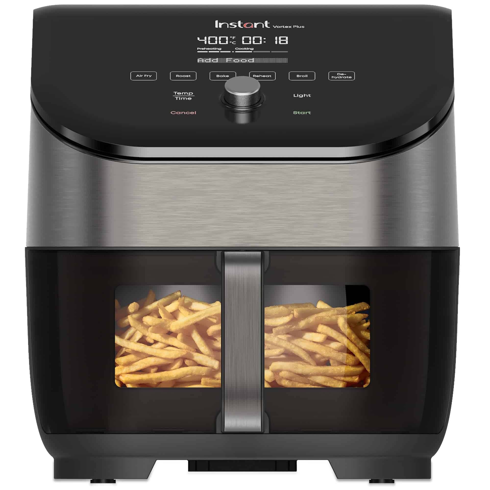 Pot 6-Quart Air Fryer Oven, From the Makers of , Stainless Steel
