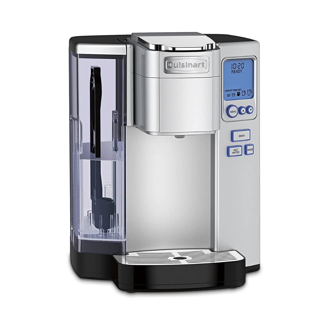 SS-10P1 Coffee Maker, Single Serve 72-Ounce Reservoir Coffee Machine, Stainless Steel, Silver