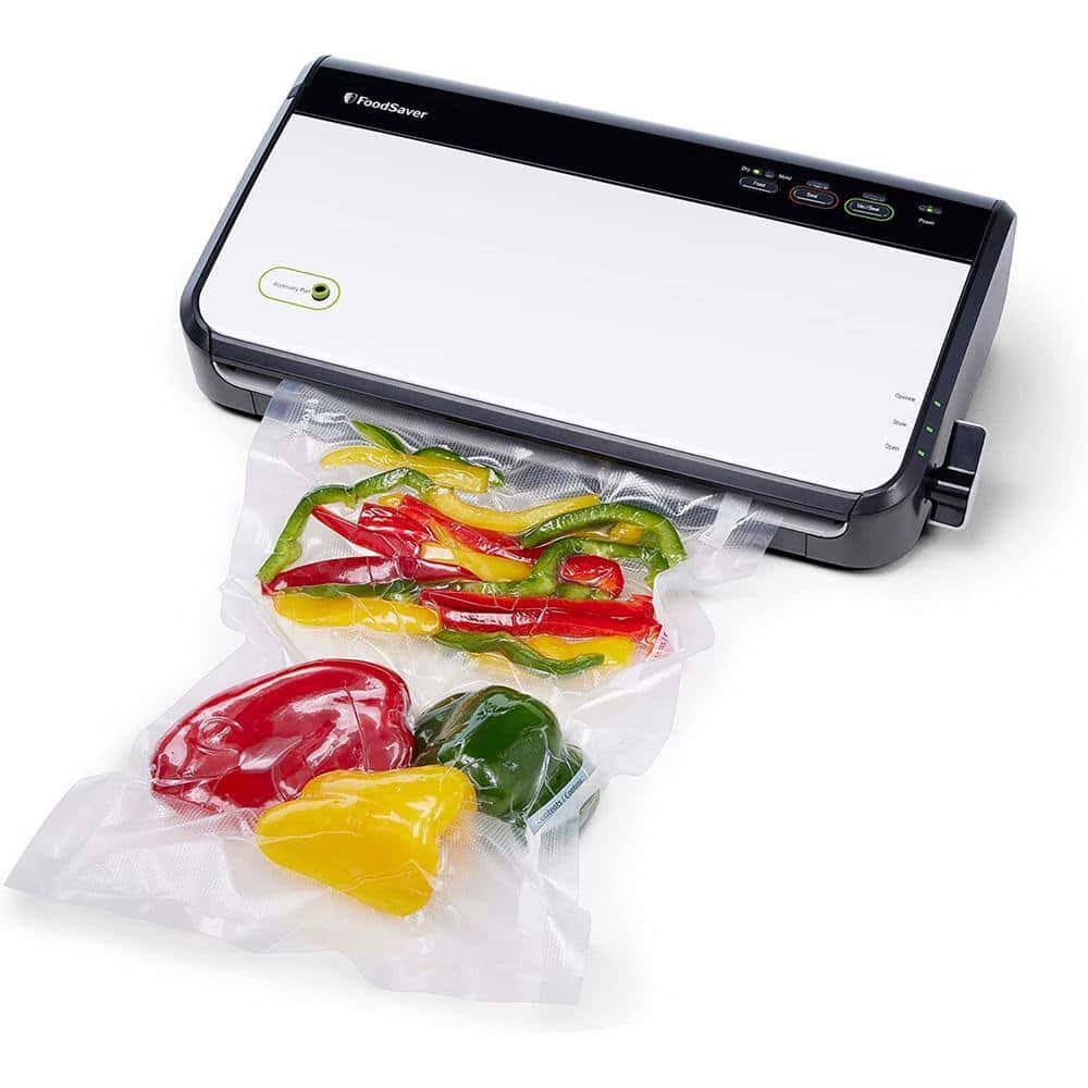 FoodSaver White Food Vacuum Sealer with Bonus Handheld Vacuum Sealer