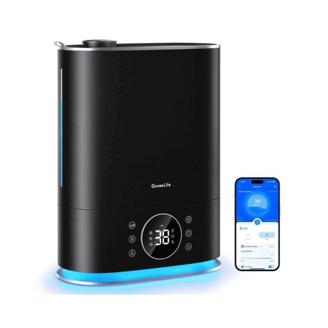 GoveeLife Smart Humidifier Max, 7L Warm and Cool Mist WiFi Humidifier