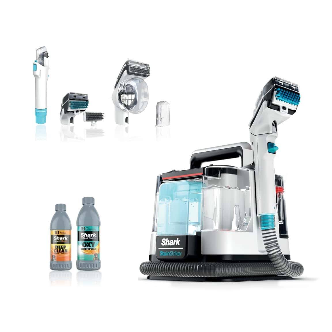 PX201 StainStriker Portable Carpet   Upholstery Cleaner, Spot, Stain,   Odor Eliminator, White