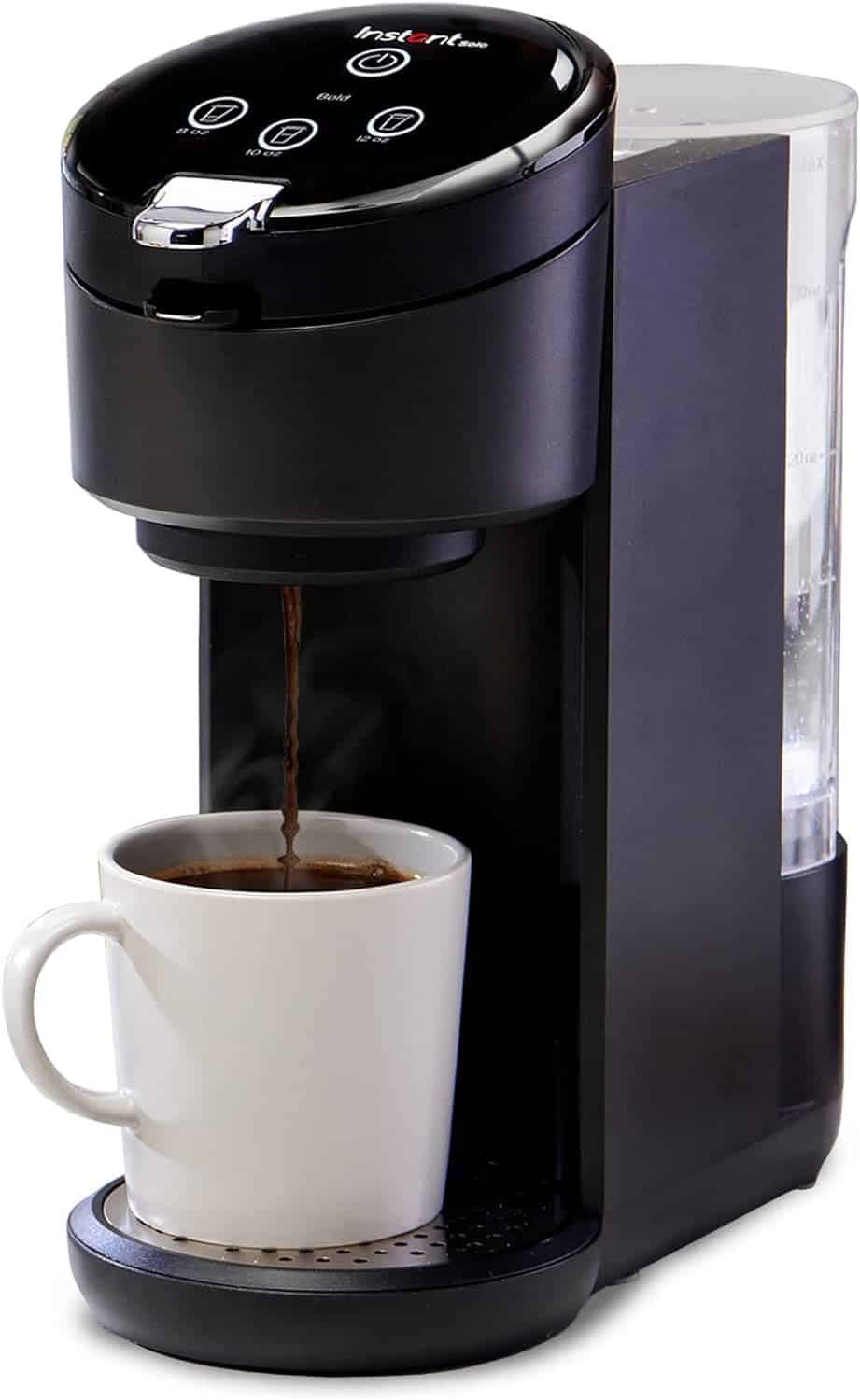 Solo Single Serve Coffee Maker, From the Makers of Pot, K-Cup Pod Compatible Brewer, Black