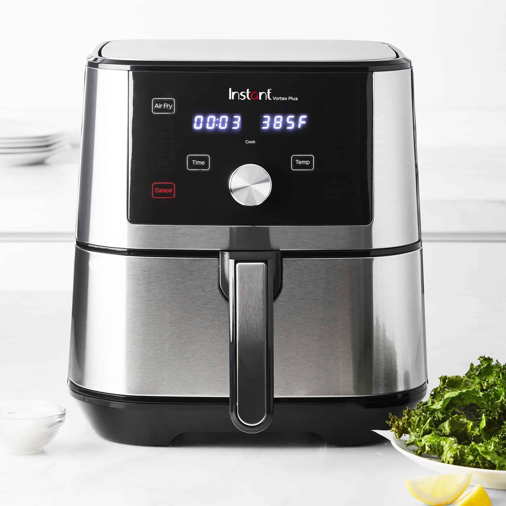 Pot 6-Qt. Stainless-Steel Vortex Plus Air Fryer