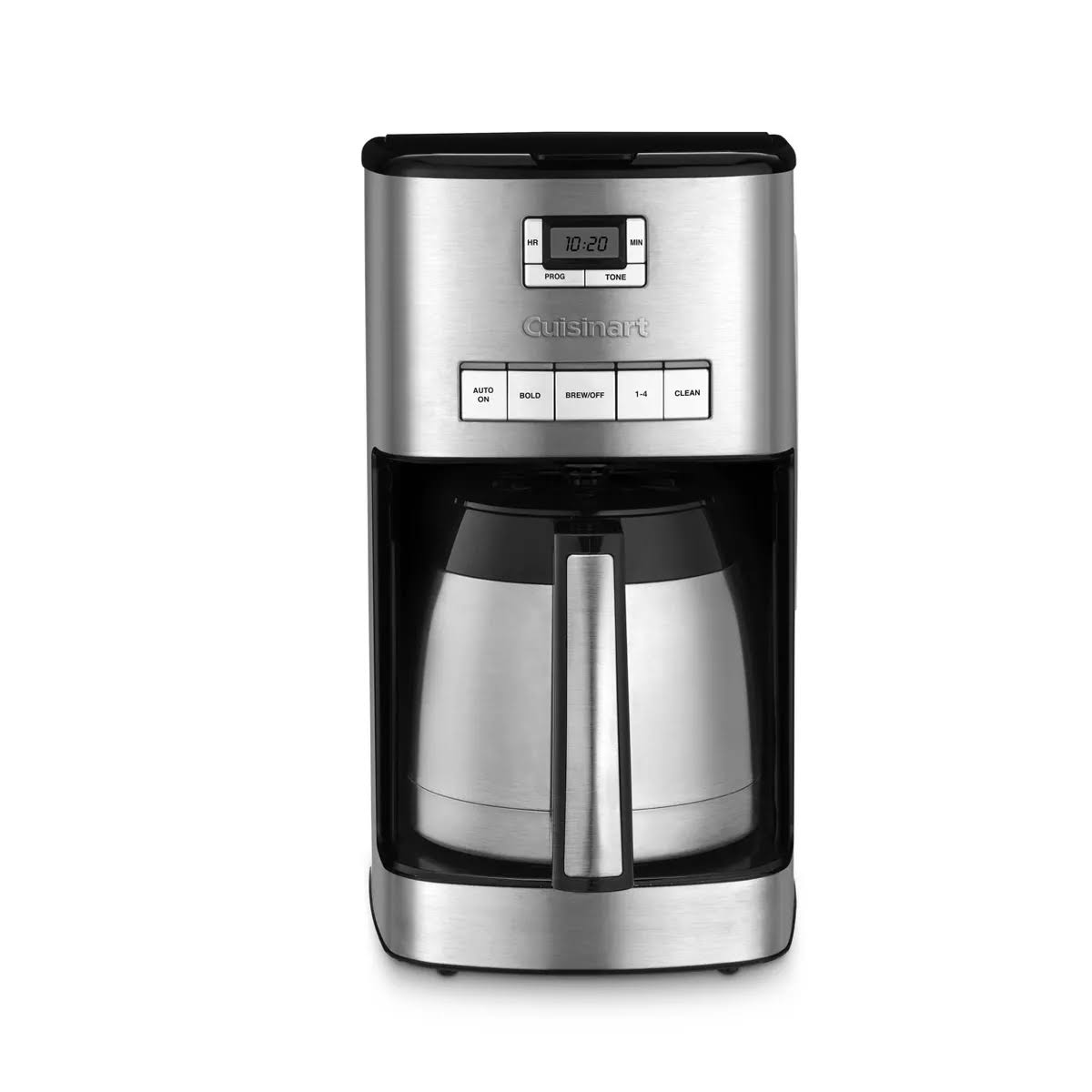 12-Cup Programmable Coffeemaker   Stainless Steel   DCC-3850TG