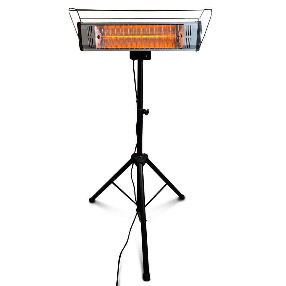 Heat Storm HS-1500-TT-R Tradesman 1,500-Watt Electric Outdoor Infrared Quartz Portable Space Heater with Tripod, Wall/Ceiling Mount and Remote