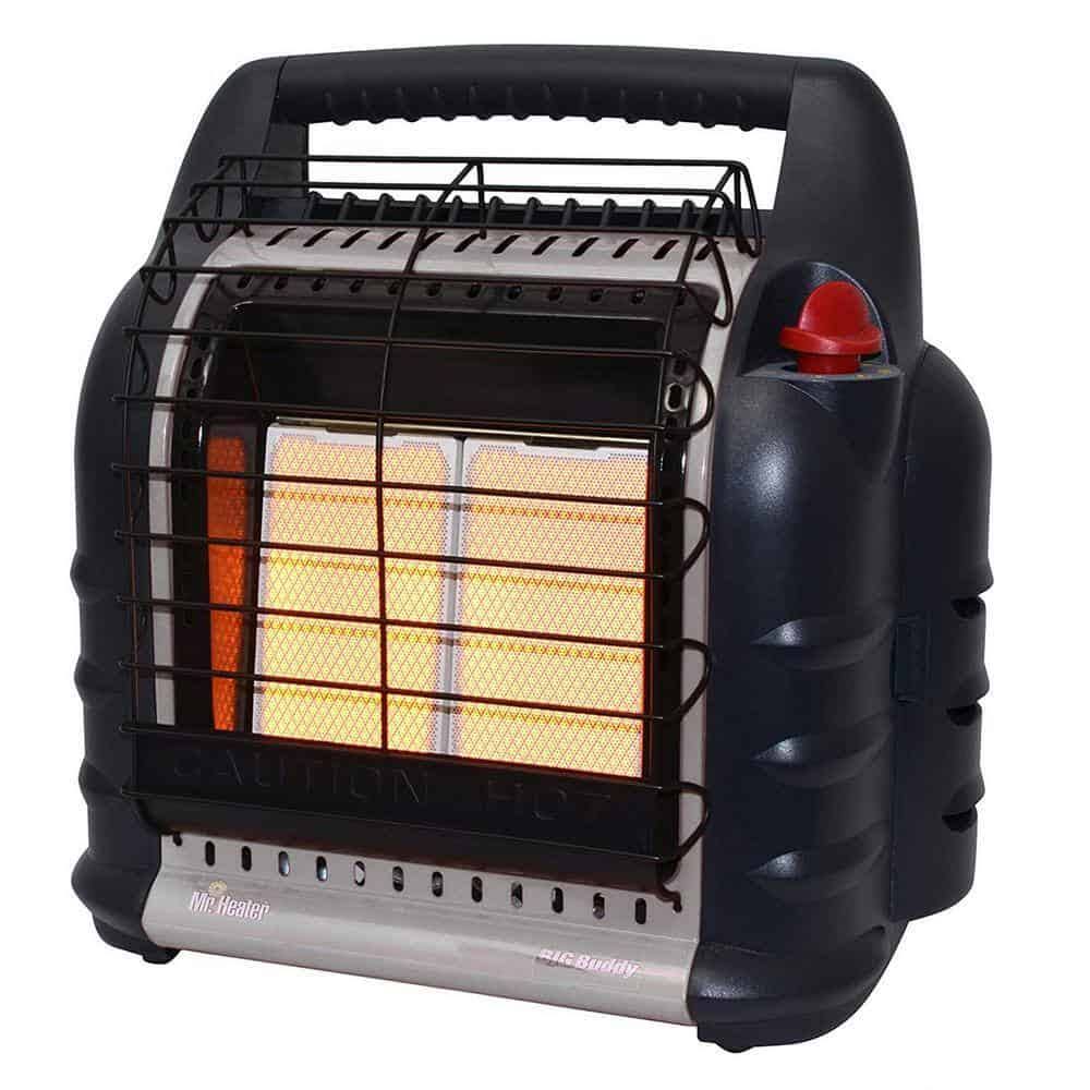 Mr. Heater MH-F274835 18000 BTU Hunting Big Buddy Portable Propane Gas Heater in Grey